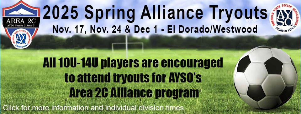 Alliance 2025 Spring Tryouts